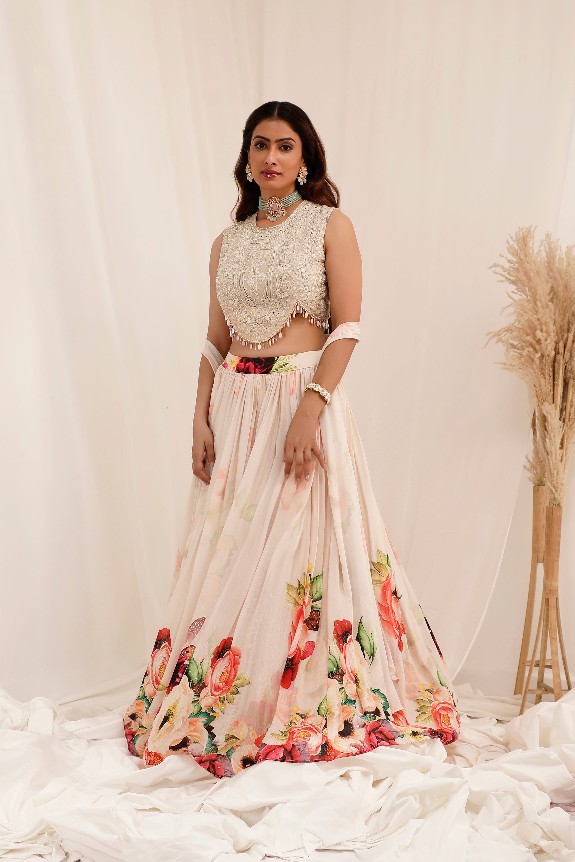 Gul Dasta Lehenga Set