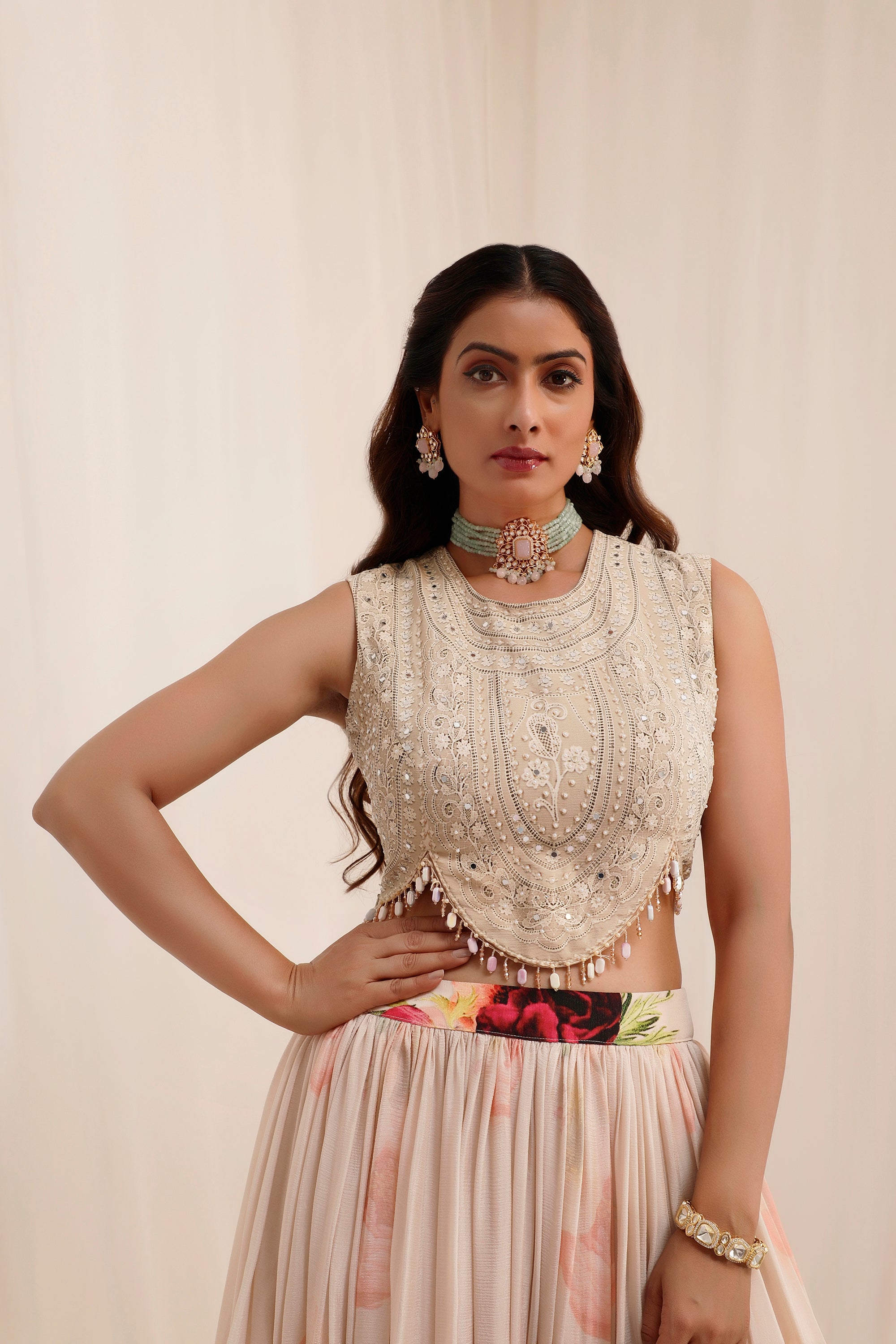 Gul Dasta Lehenga Set