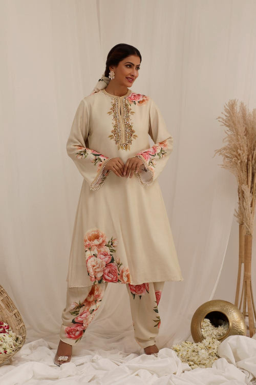 Gul Kand - A-Line Kurta Set