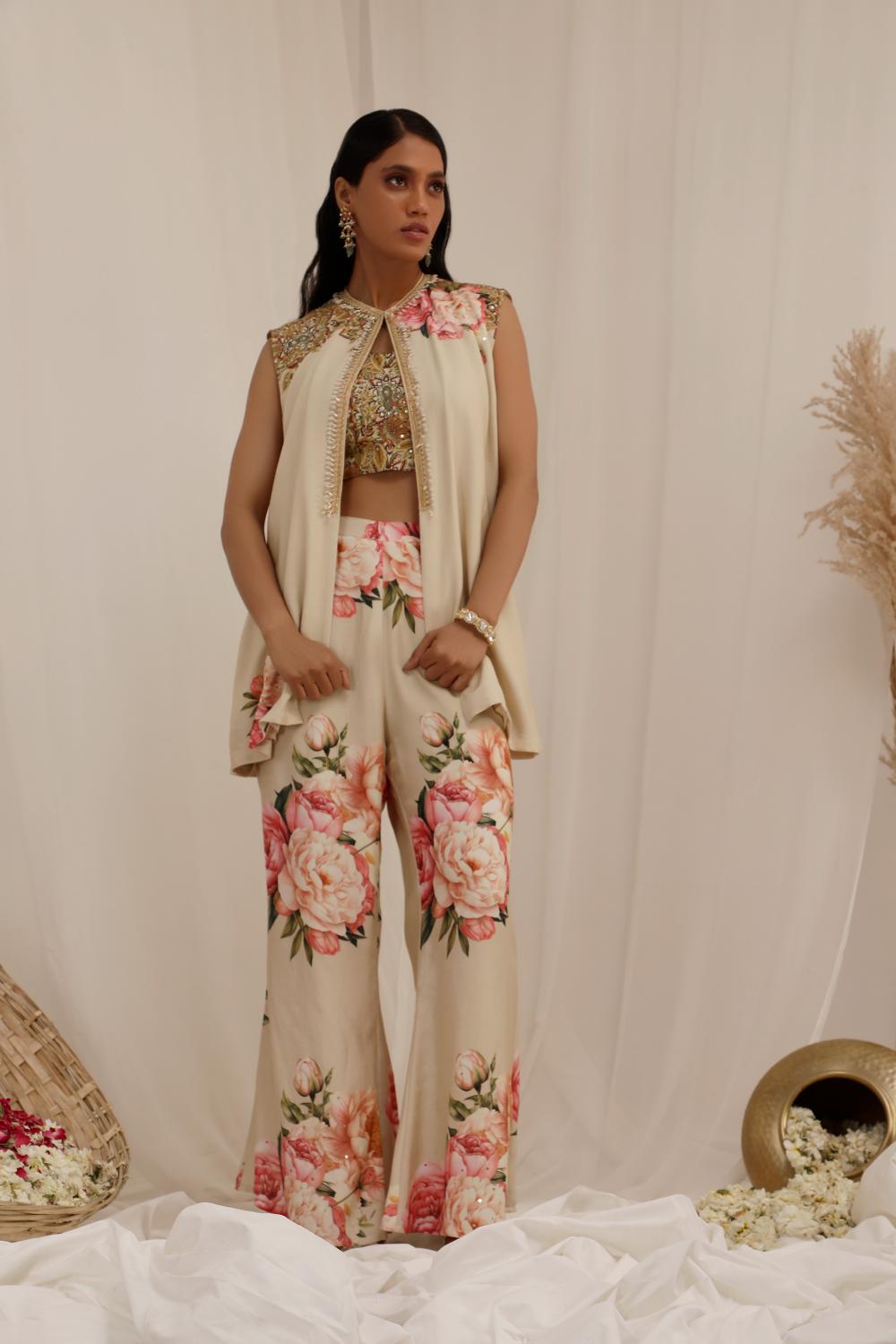 Gul Kand - Jacket Co-ord Set