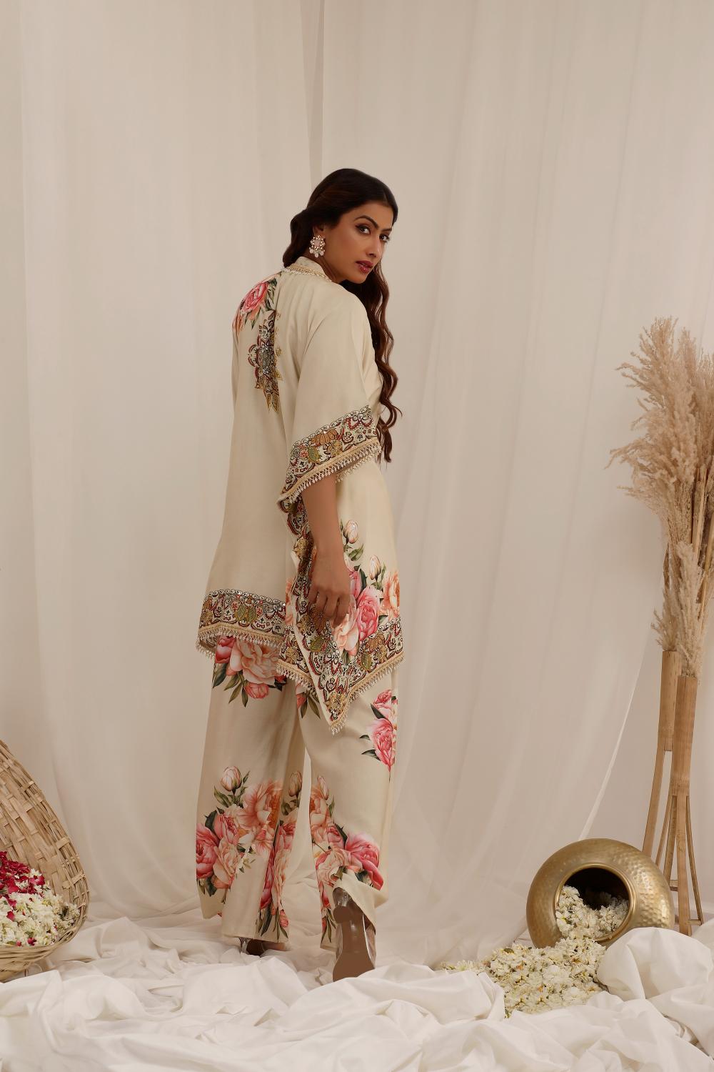 Gul Kand - Kaftan Set