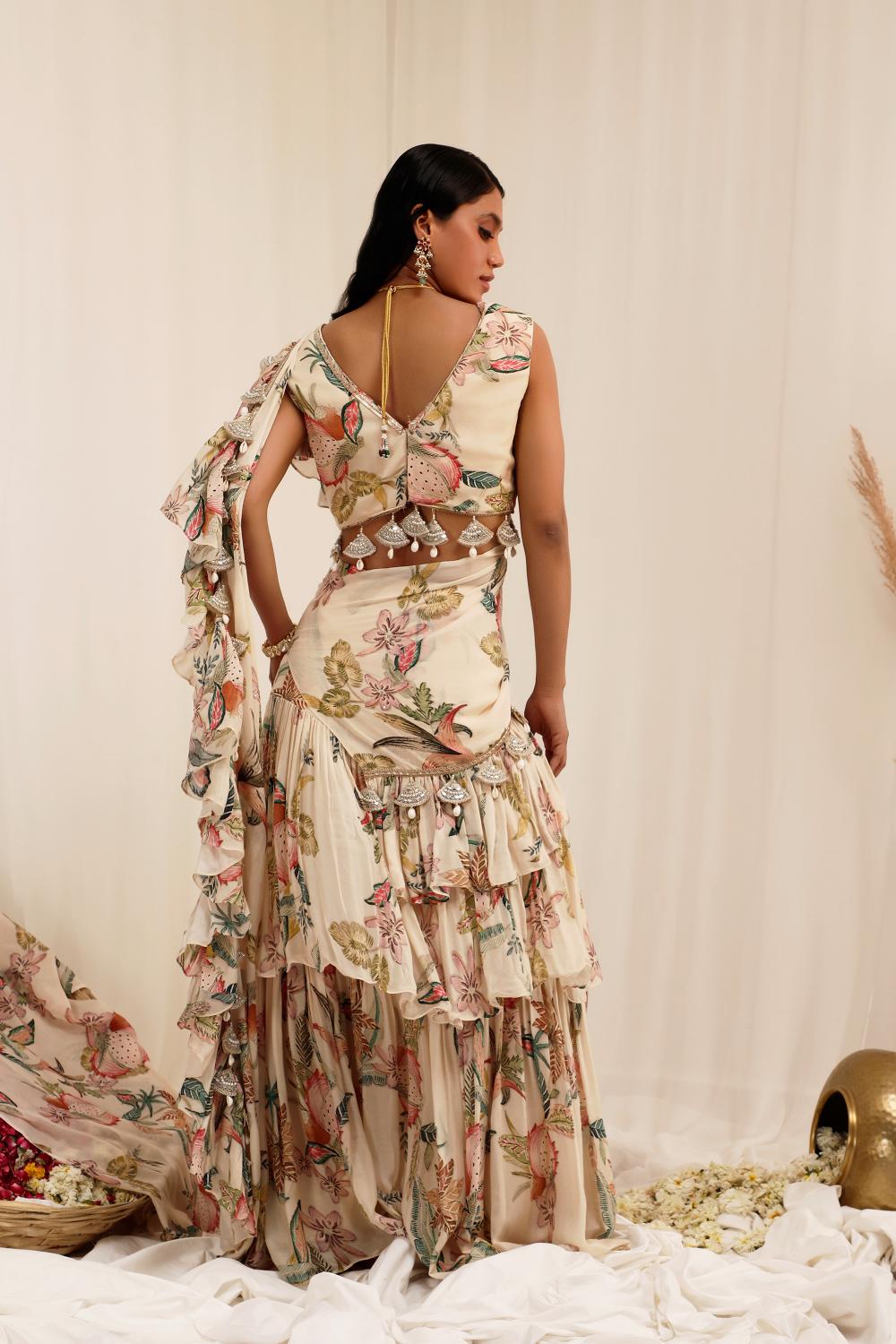 Madhaniya - Draped Saree