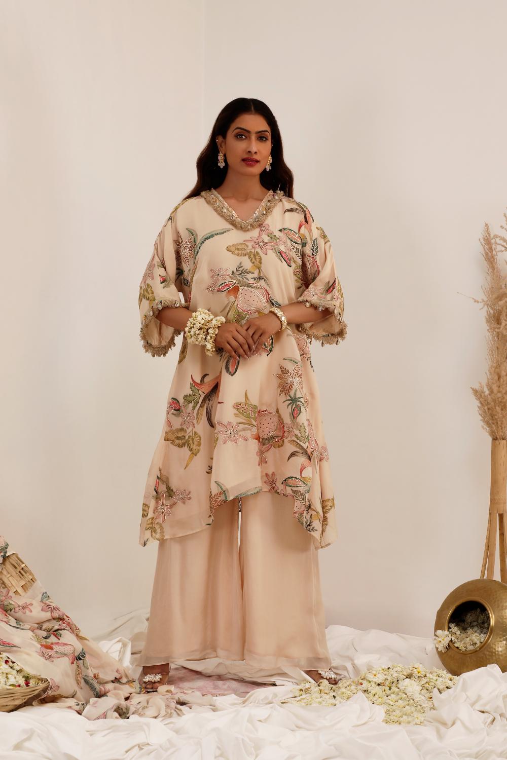 Madhaniya - A-line kurta set