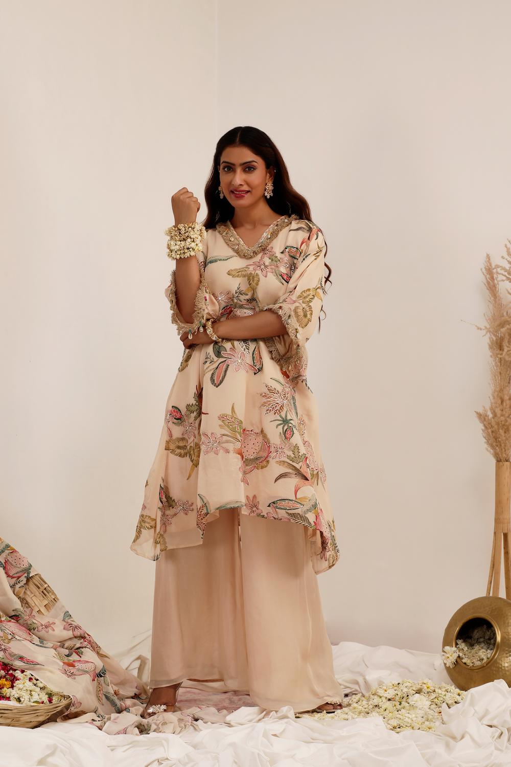 Madhaniya - A-line kurta set